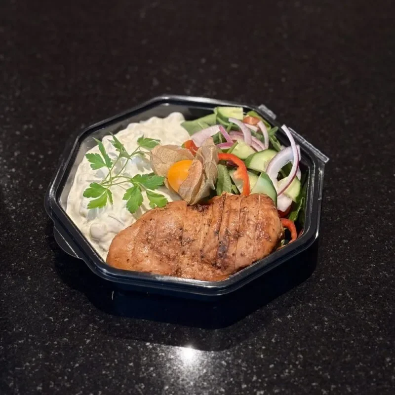 Kycklingfilé med potatissallad